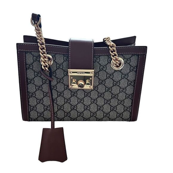 Authentic Gucci Padlock GG Small Shoulder Bag - Picture 8 of 11